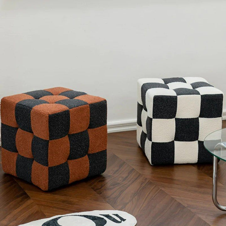 Checkerboards Ottoman