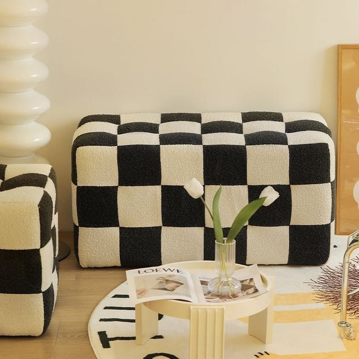 Checkerboards Ottoman