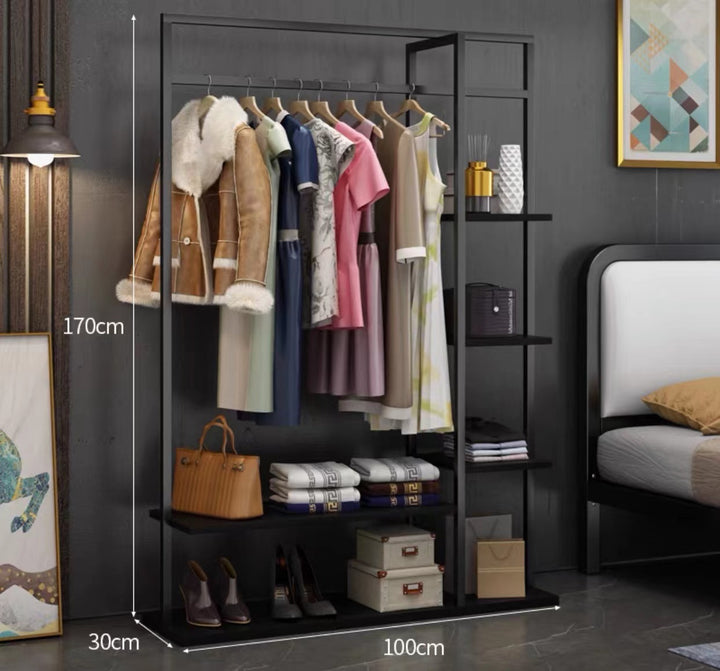 WENDA Open Wardrobe Closet Storage Organizer