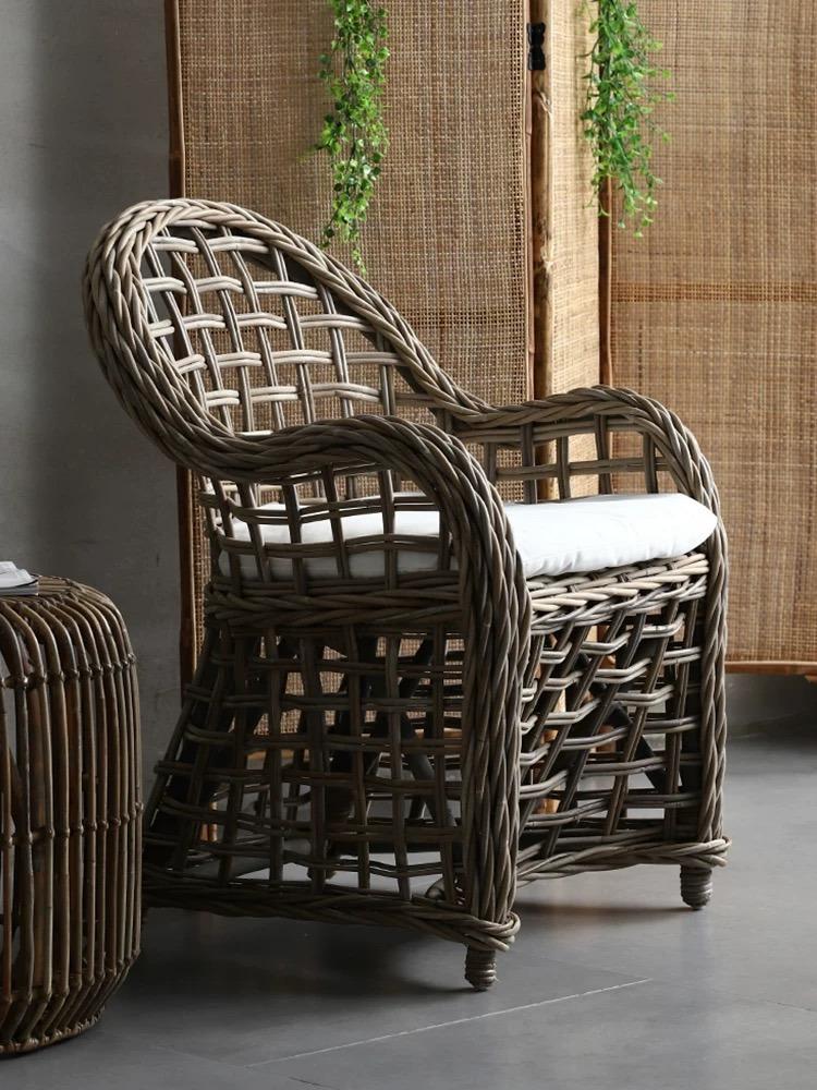 Edan Rattan Armchair