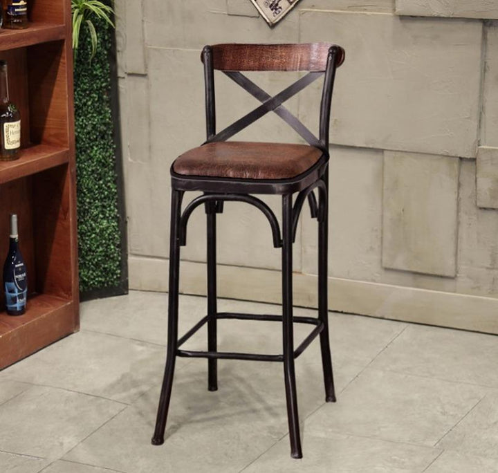 Solid Wood Bar Chair