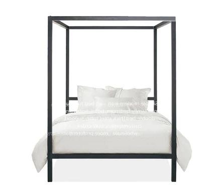 Nordic Canopy Poster Bedframe European Style