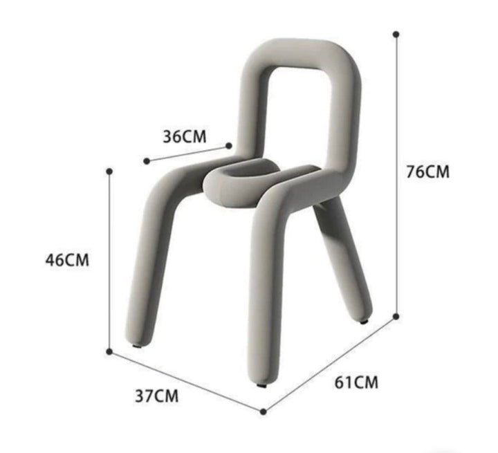 Designer Armless Dining Chair