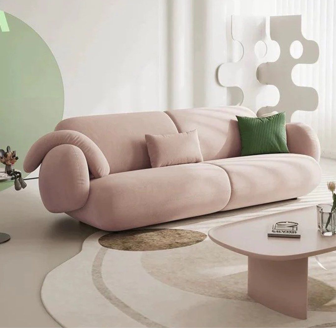 Modern Velvet Sectional Designer Sofa