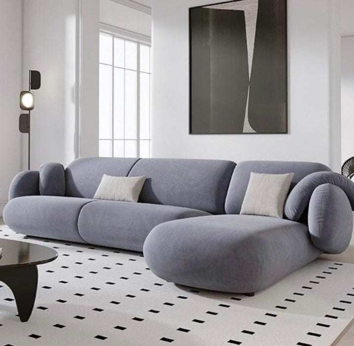 Modern Velvet Sectional Designer Sofa