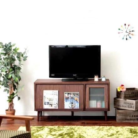 Rustic TV Console Cabinet
