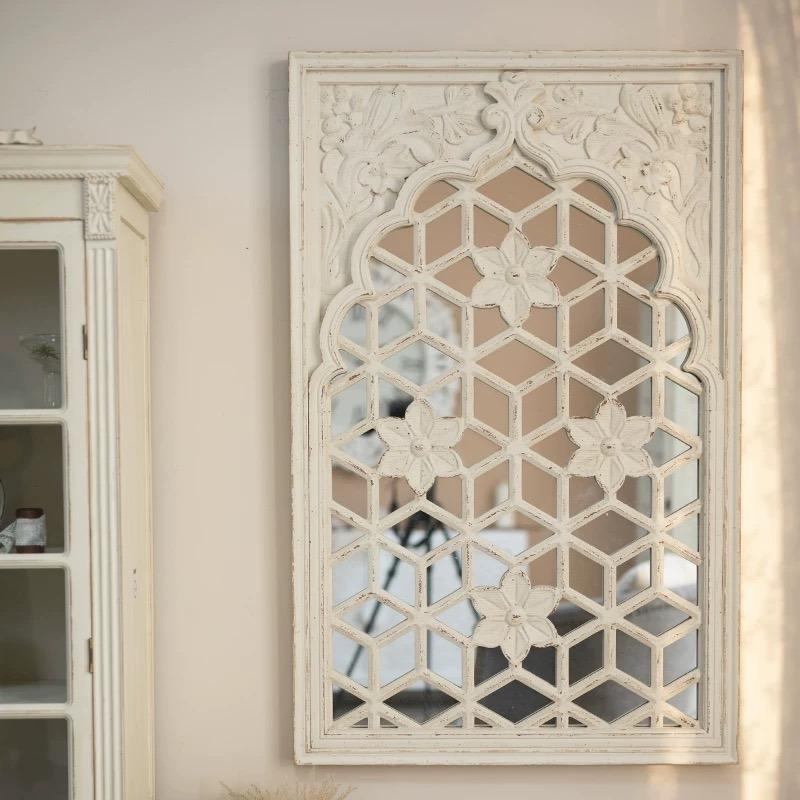 Floral Arch Wall Mirror