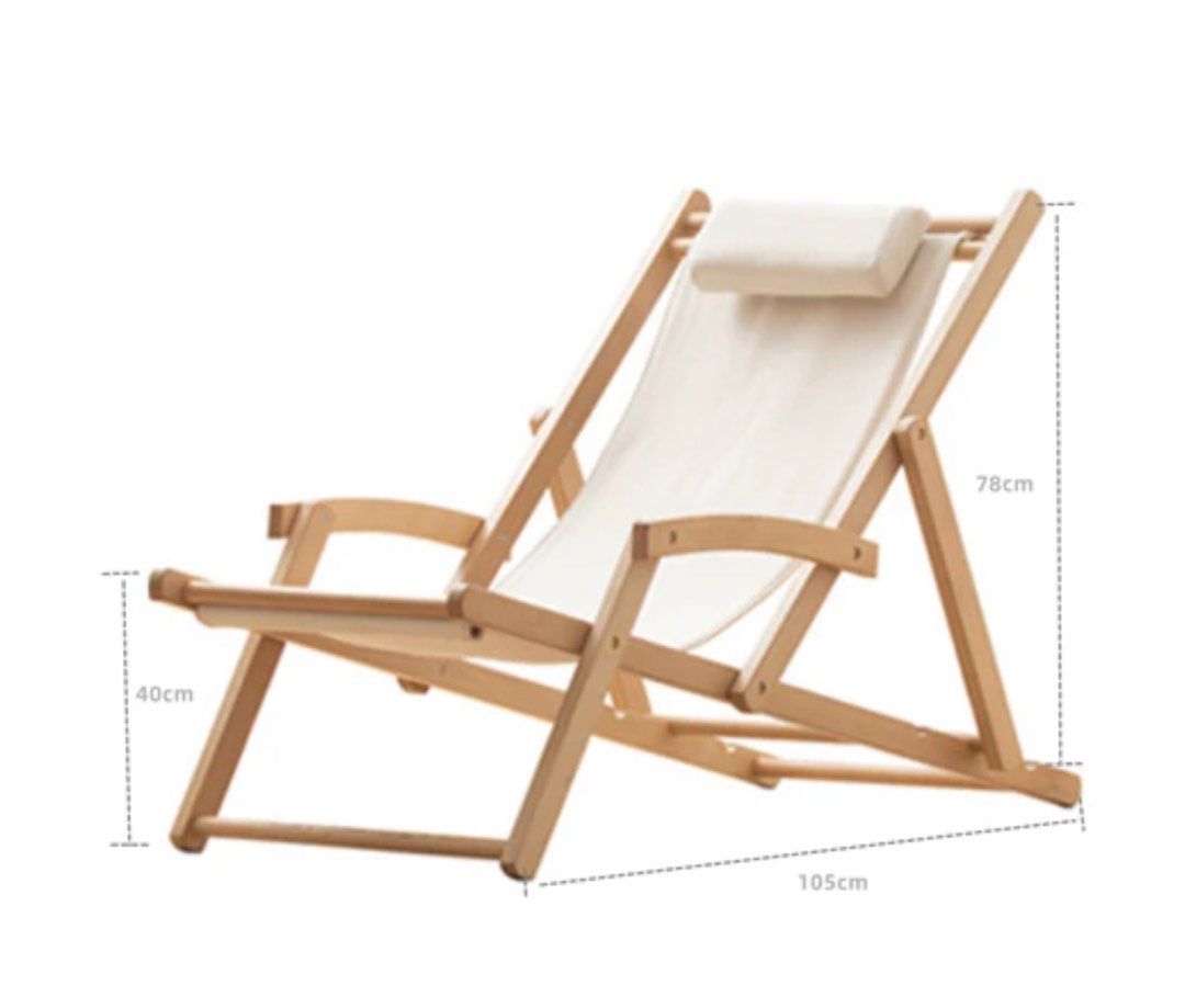 Solid Beachwood Chair