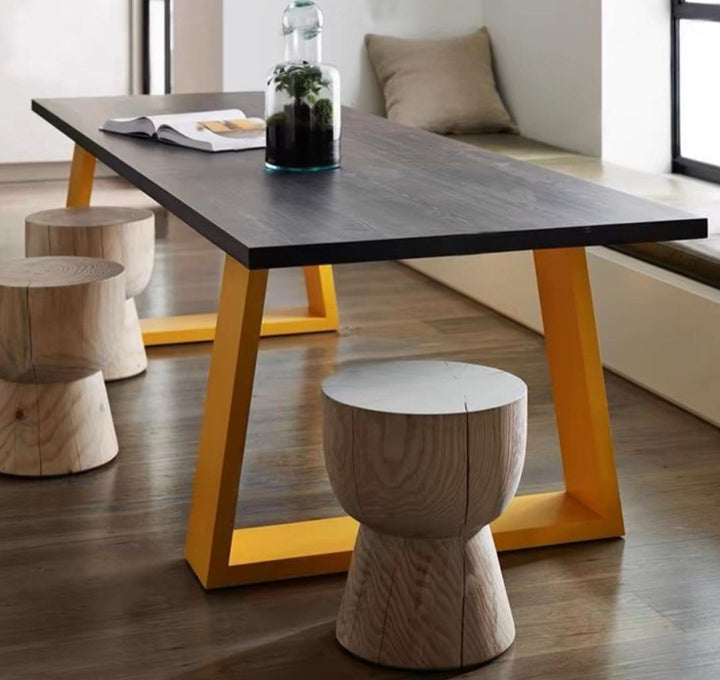 Contemporary Solid Wood Dining Table