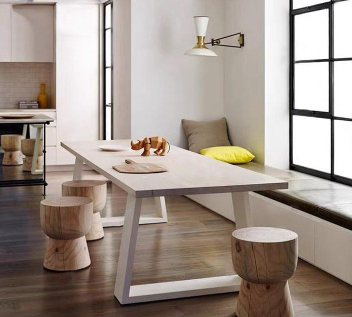 Contemporary Solid Wood Dining Table