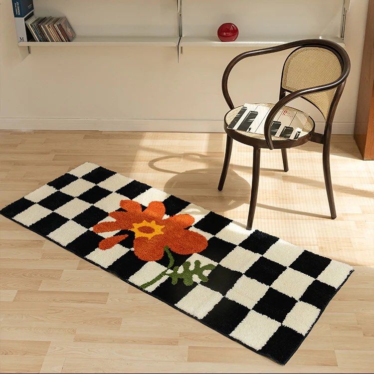 Checkerboard Area Rug