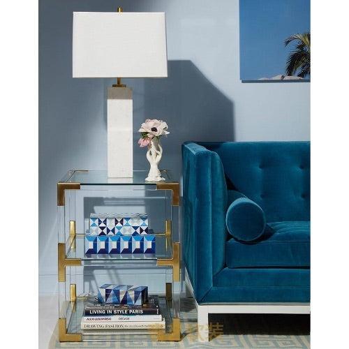 Acrylic Side Table Lamp Night Stand