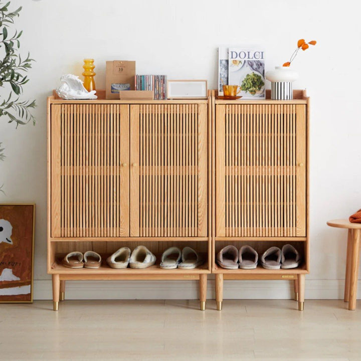 Solid Wood Shoe Cabinet