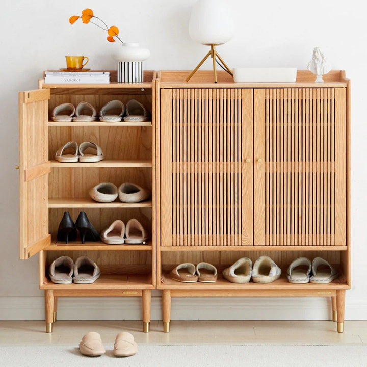 Solid Wood Shoe Cabinet