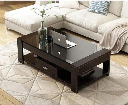 Modern Tempered Glass Coffee Table