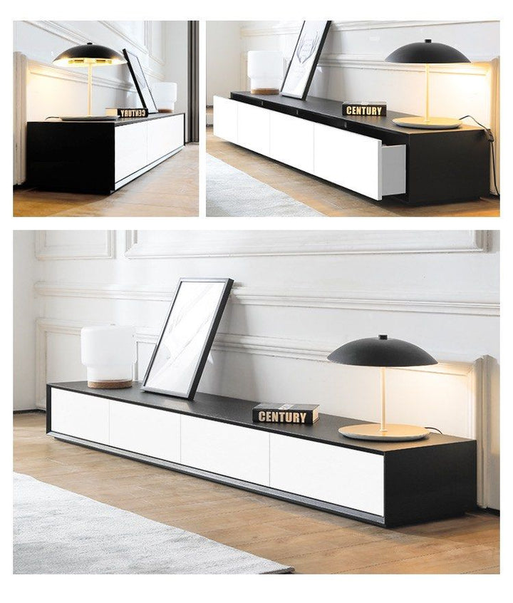 Modern Solid Wood TV Console