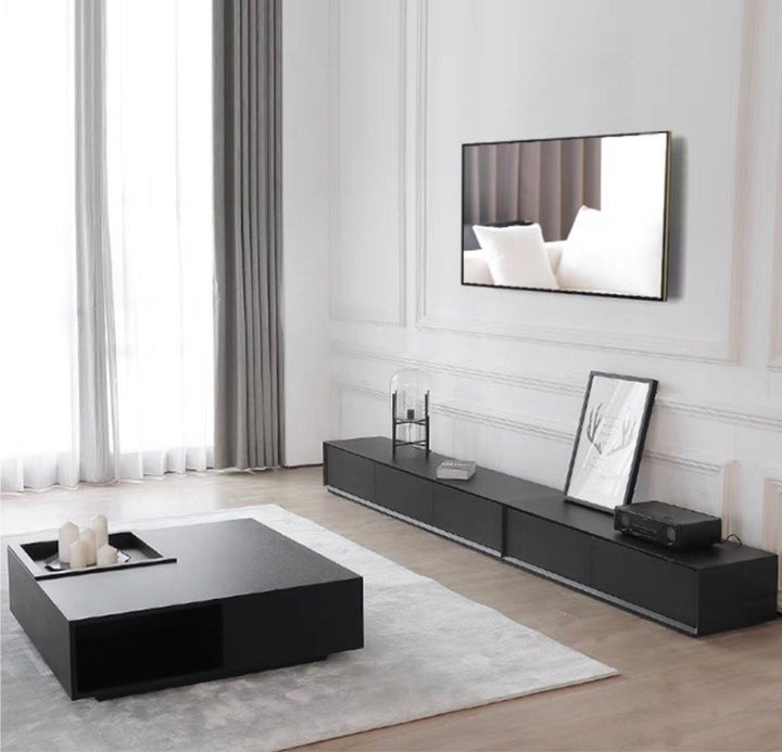 Modern Solid Wood TV Console