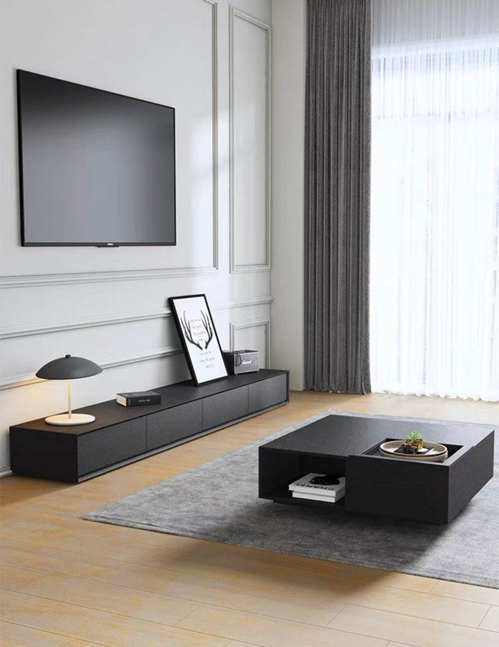 Modern Solid Wood TV Console