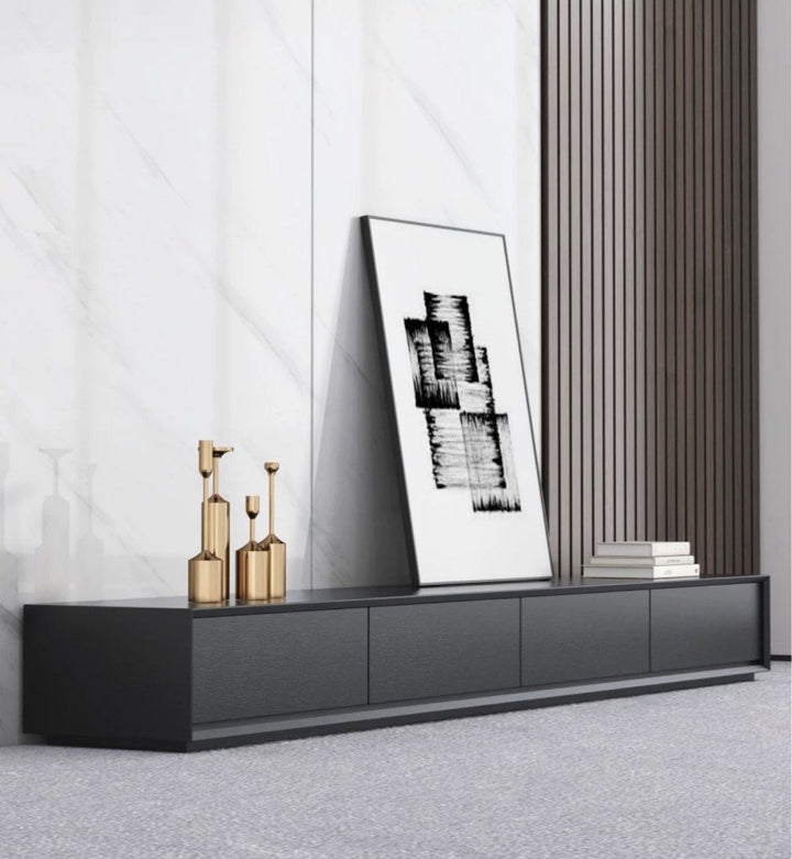 Modern Solid Wood TV Console