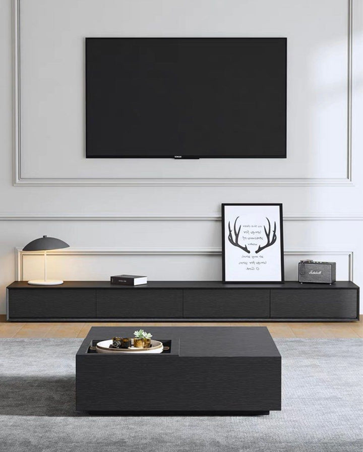 Modern Solid Wood TV Console