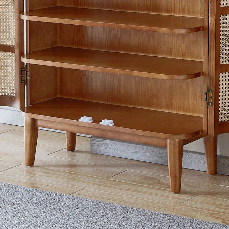 Rattan Shoe Cabinet