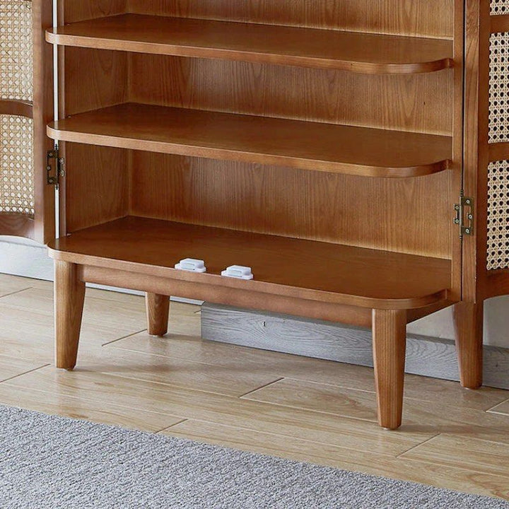 Rattan Shoe Cabinet