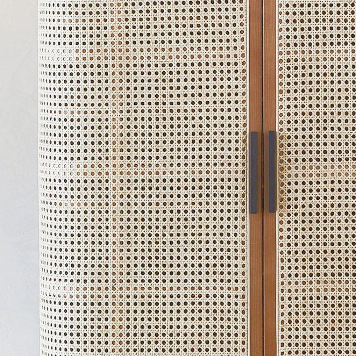 Rattan Shoe Cabinet