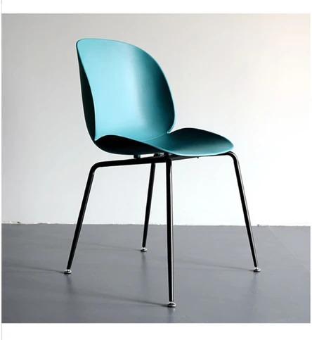 Minimalist Contemporary Modern Colourful Dining Cafe Chairs