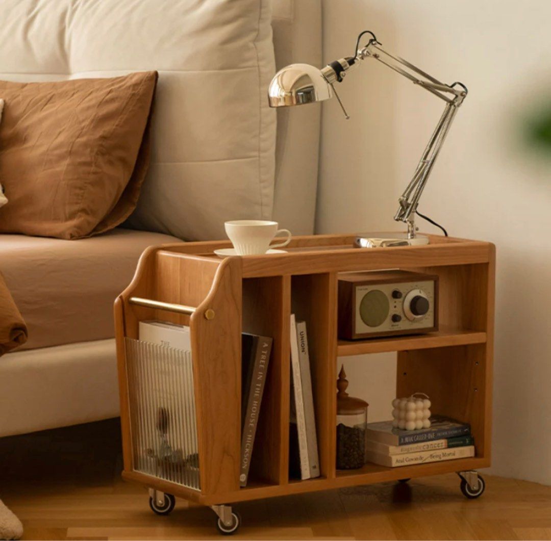 HEIRA Storage Trolley & Side Table