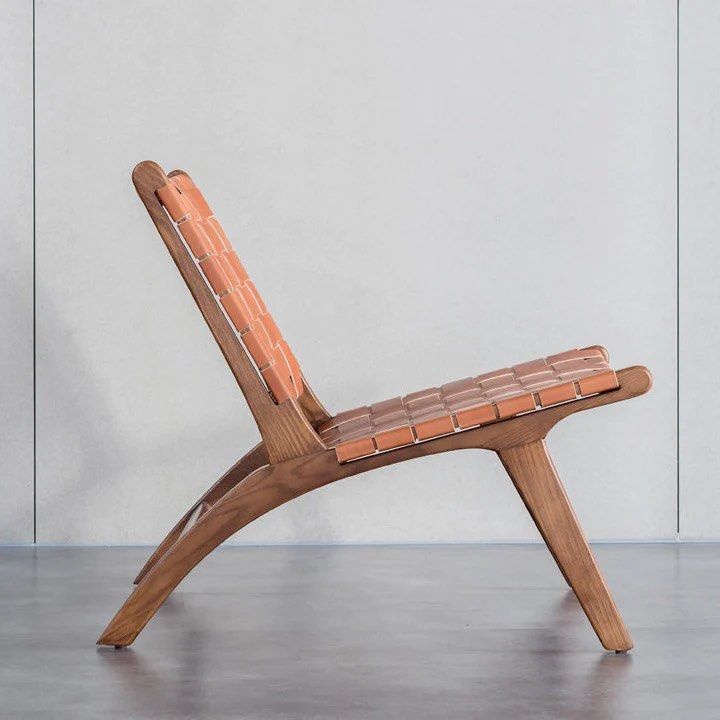 Leather Folding Chair