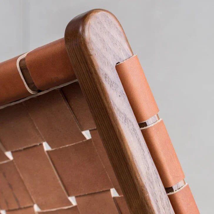 Leather Folding Chair