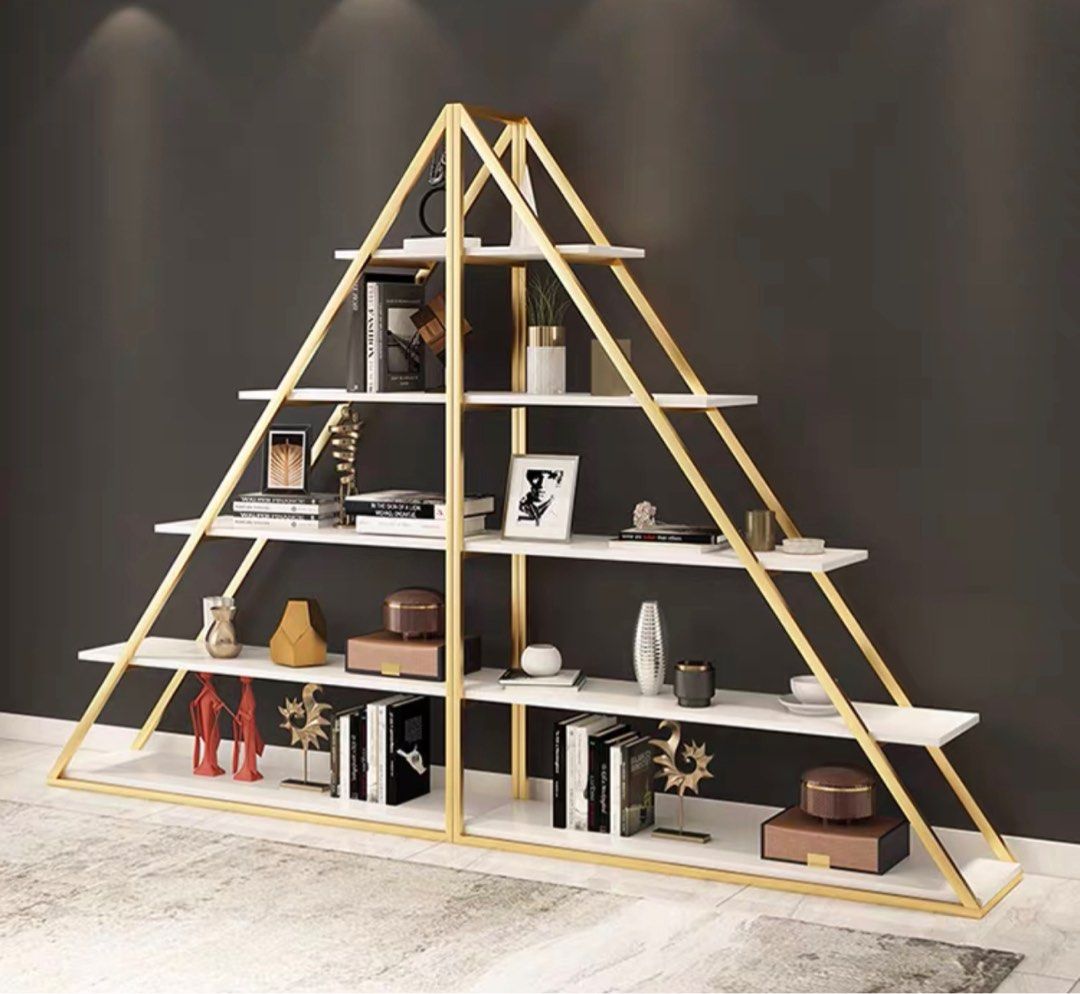 Modern Triangle Display Shelf