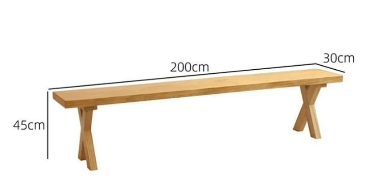 Solid Wood Dining Table and Dining Set