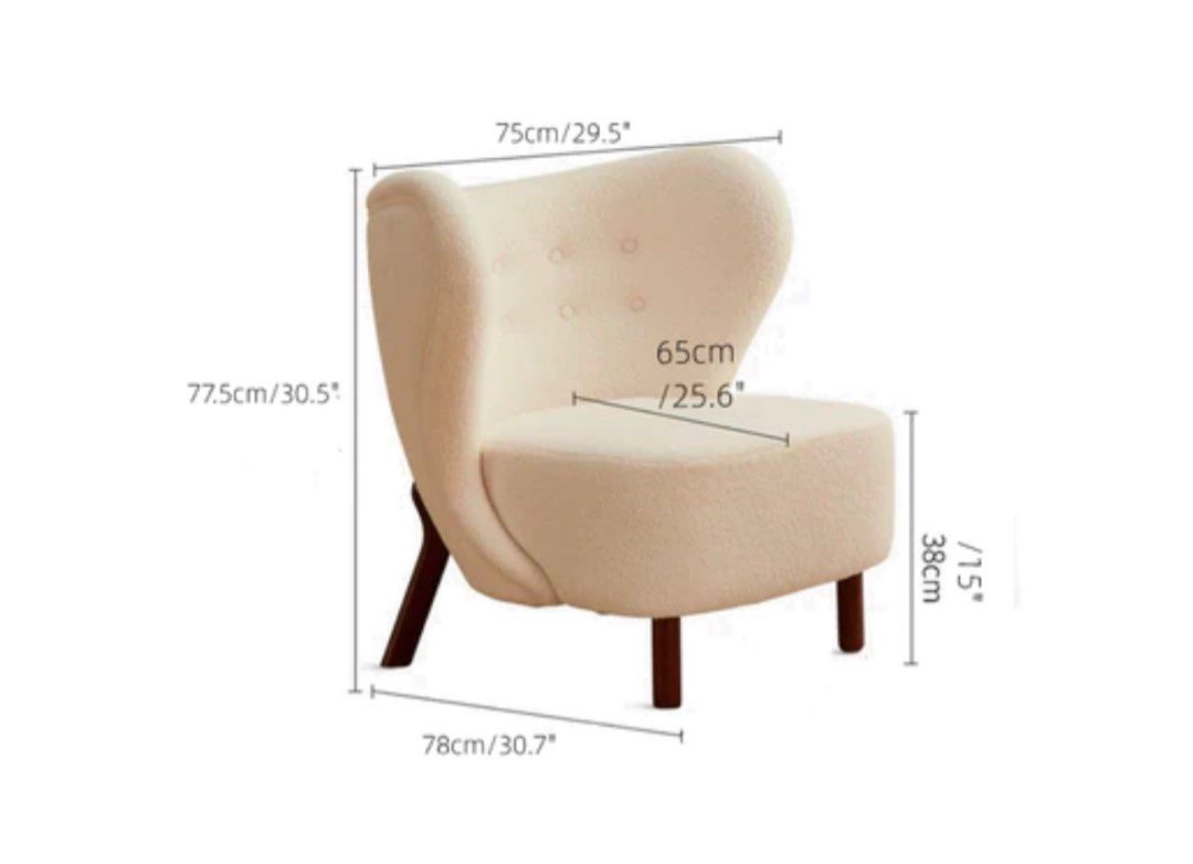 Upholstery Wide Armchair