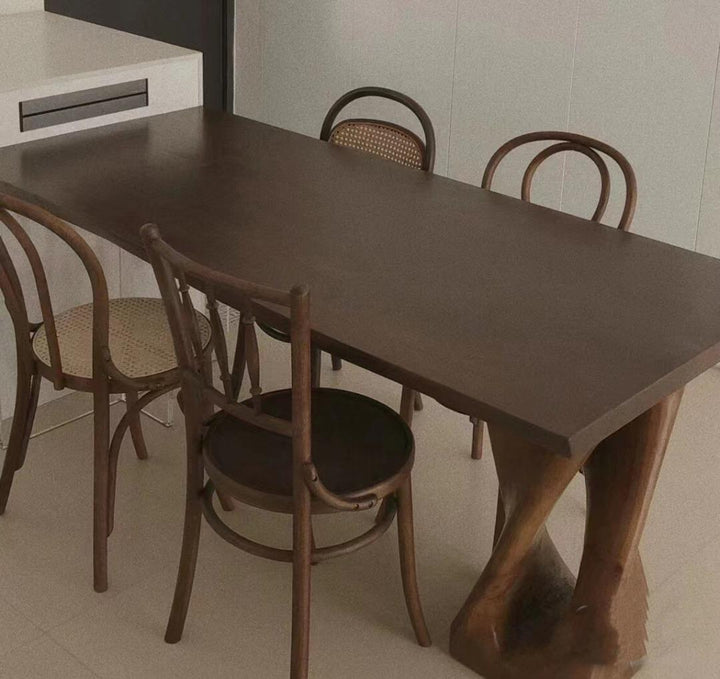 Irregular Solid Work Table Dining Table