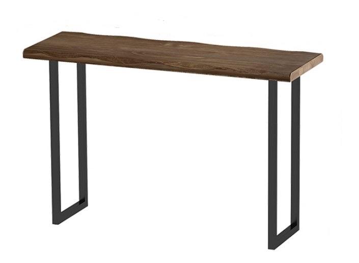 Industrial Solid Wood Bar Table