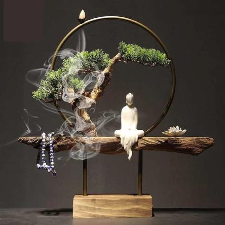 Meditative Bonsai Aroma Diffuser Decoration