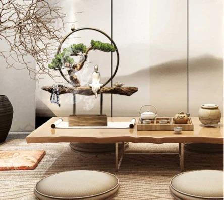 Meditative Bonsai Aroma Diffuser Decoration