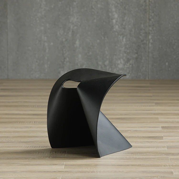 Creative Solid Wood Short Stool