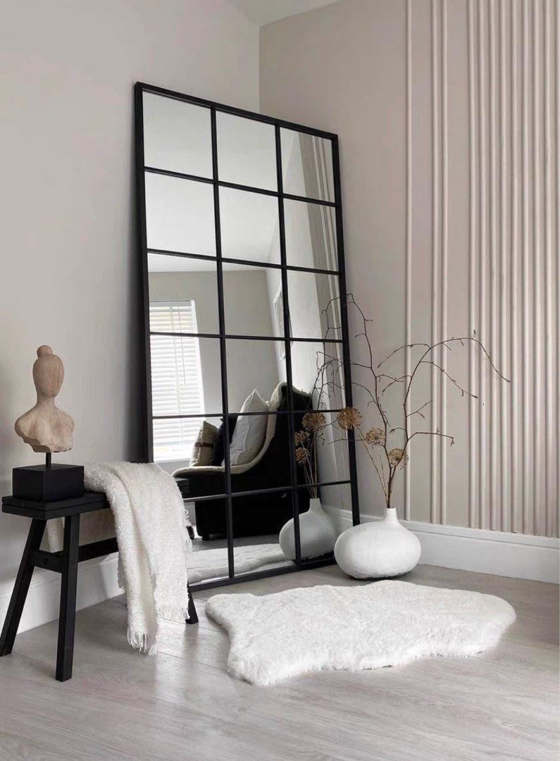 Modern Square Panel Mirror