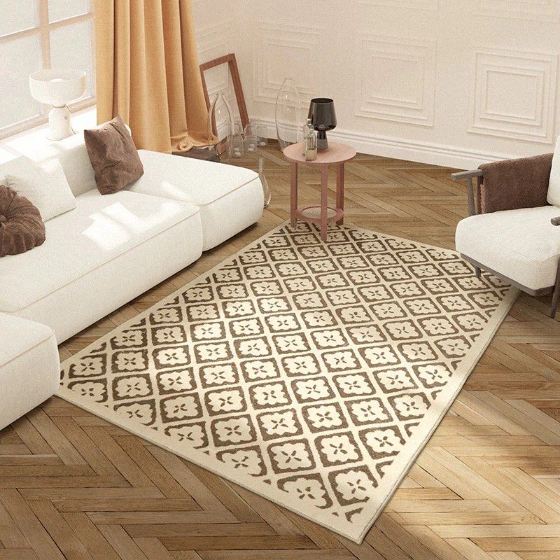 Beige Area Carpet Rug