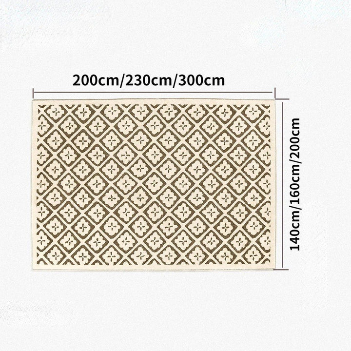 Beige Area Carpet Rug