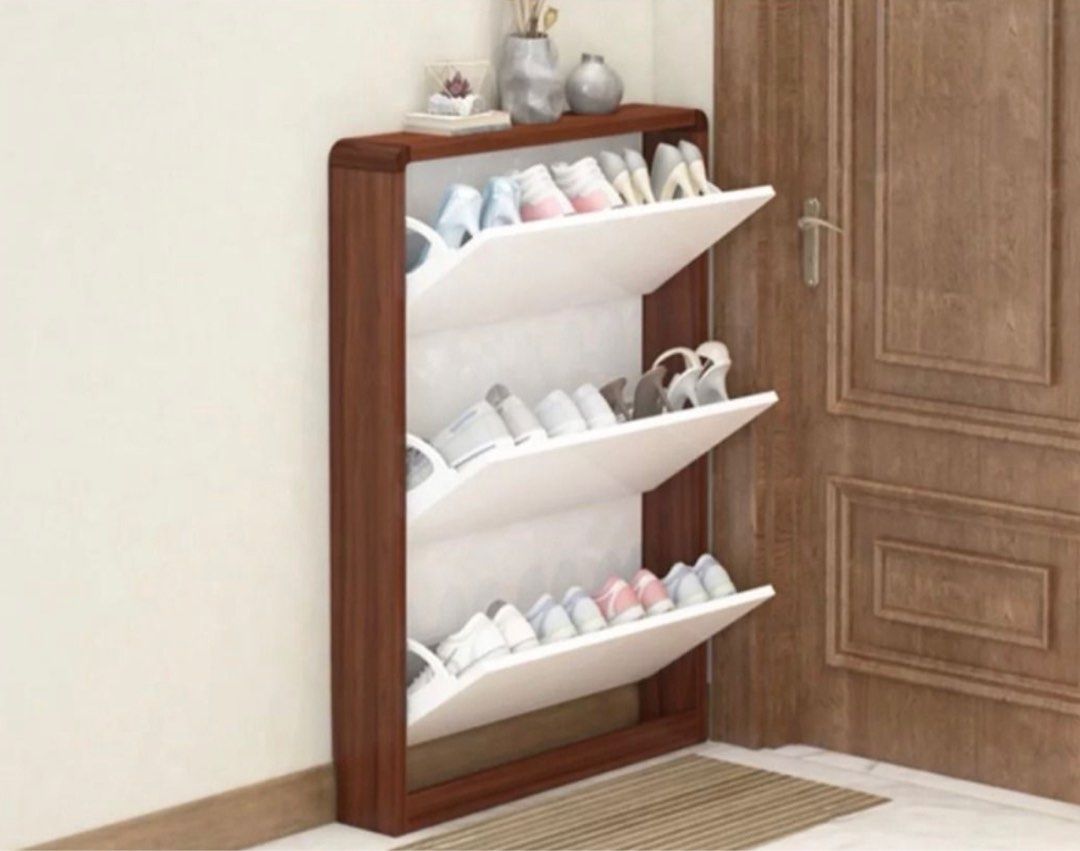 Ultra Slim Shoe Cabinet