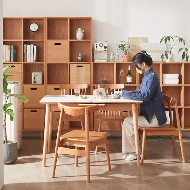 Solid Wood Extendable Dining Table