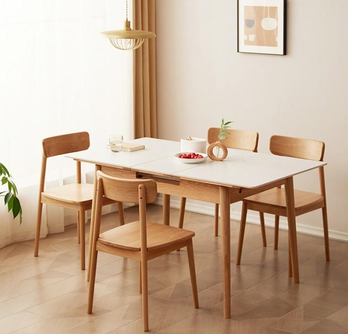 Solid Wood Extendable Dining Table