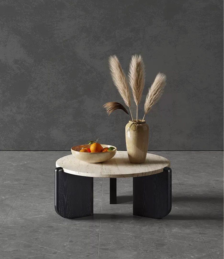 Modern Natural Stone Coffee Table