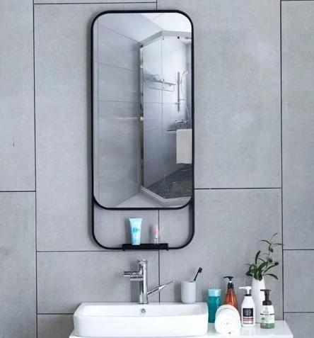 LILLY Bathroom Wall Mirror Shelf