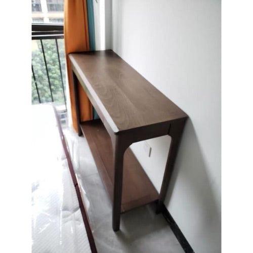 Wooden Console Table with Drawers Sofa Table