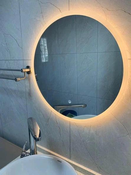 LUCIA Modern Classic LED Round Wall Mirror