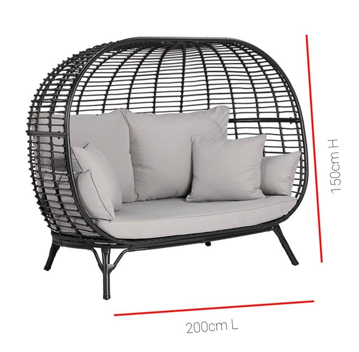 Wicker Rattan Egg Chair
